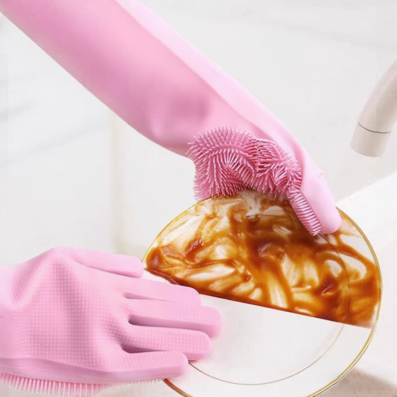 Guanti per la pulizia dei piat - Dish Glove Rubber recensione e prezzo